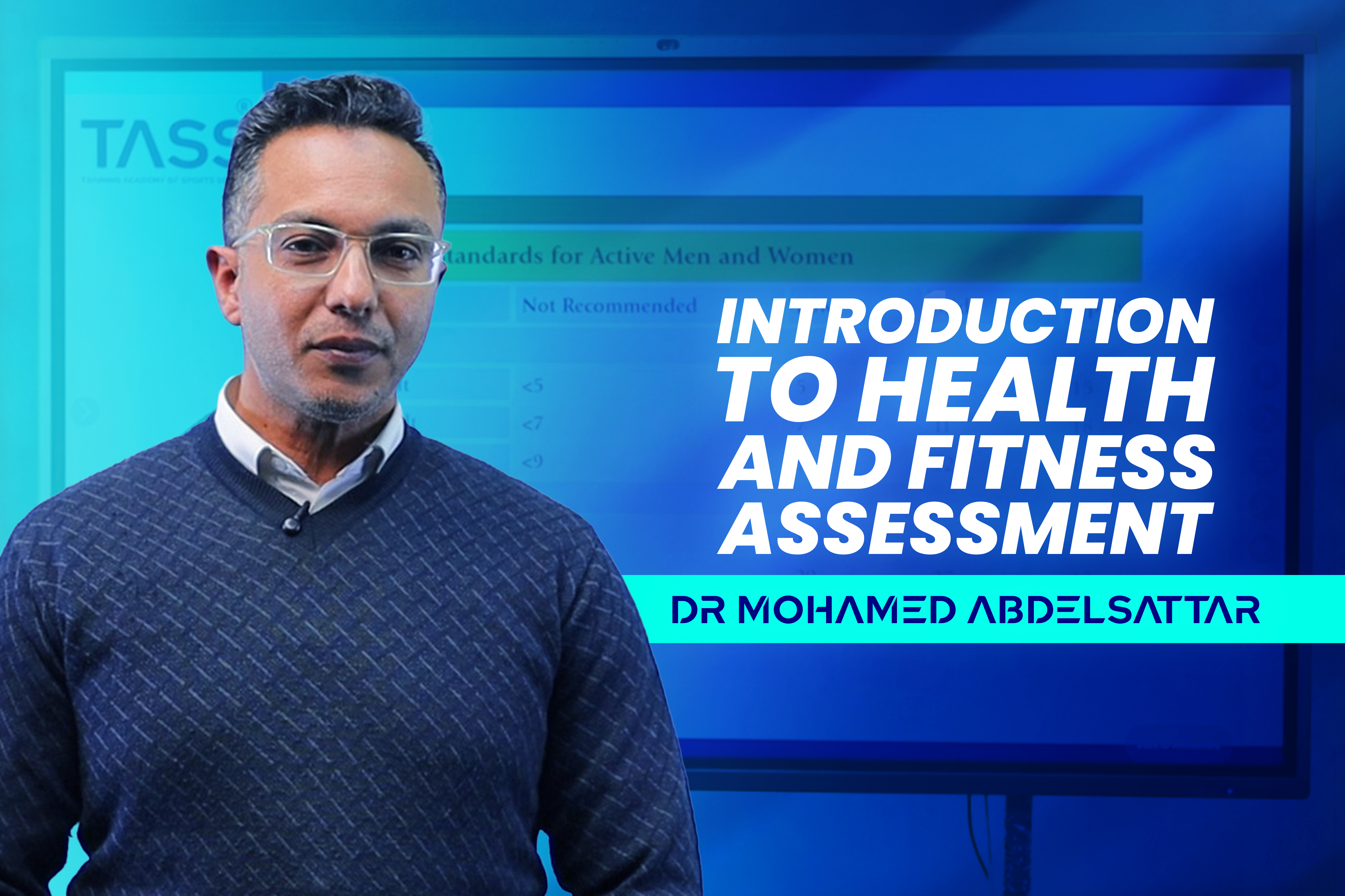 Introduction to Health and Fitness Assessment course cover